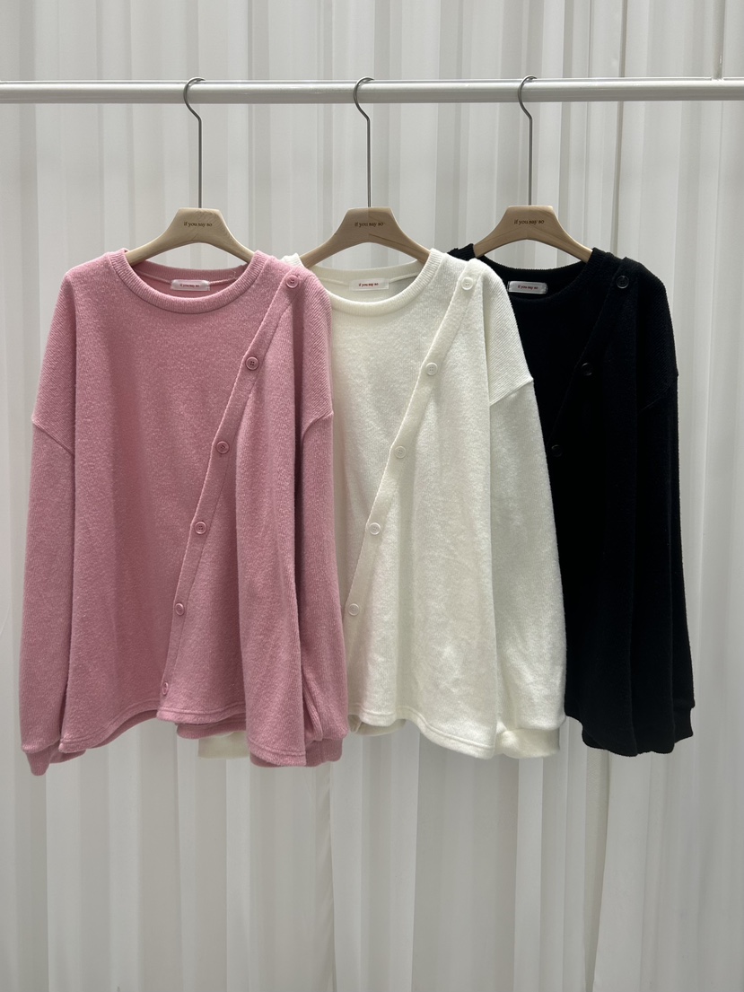 IF YOU SAY SO/PLUM-Q東大門㊣直郵女士新款時尚長袖T恤IF YOU SAY SO/PLUM-Q長袖T恤