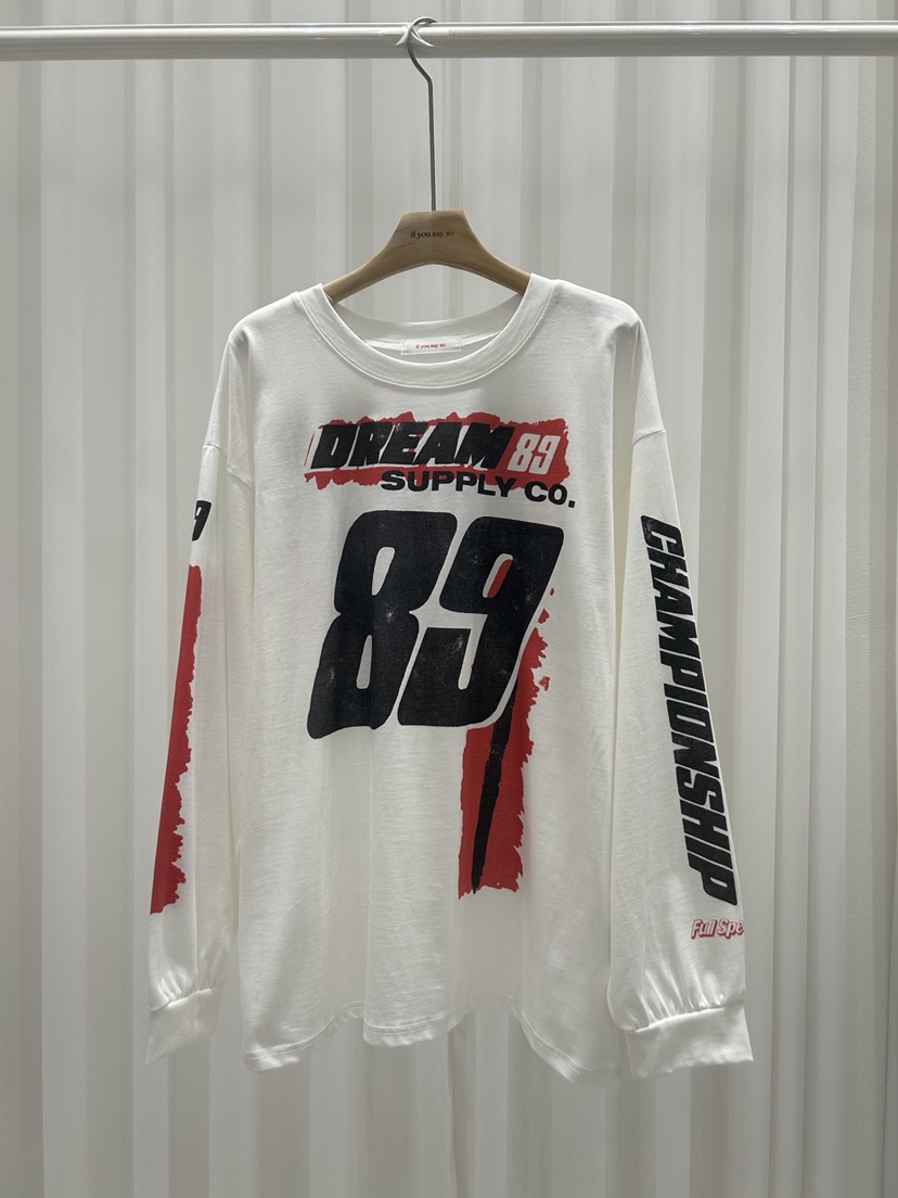 IF YOU SAY SO/PLUM-Q韓國直郵㊣女士新款熱賣長袖T恤IF YOU SAY SO/PLUM-Q長袖T恤圖色3