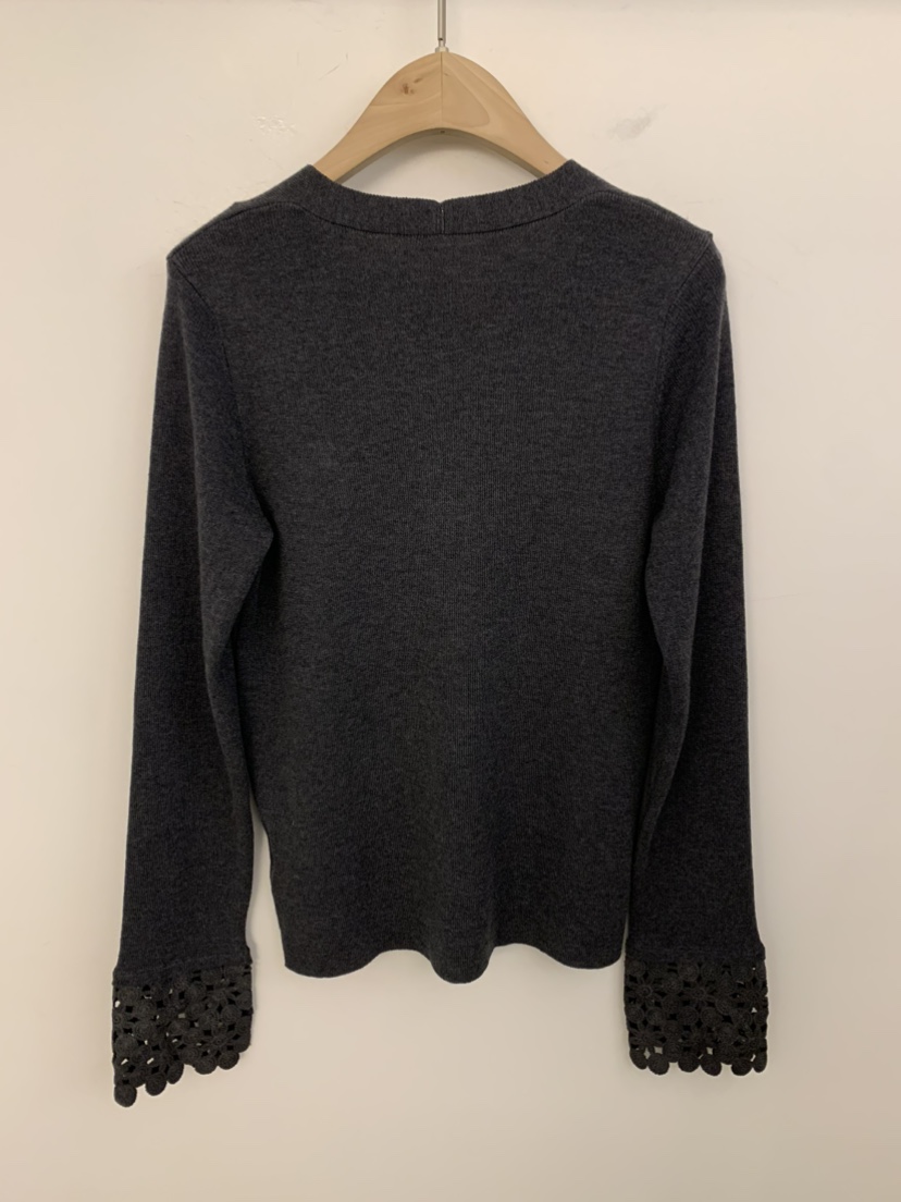 UNDER KEY東大門㊣實拍女士新款休閑推薦25秋冬針織衫鉤針編織UNDER KEY針織衫