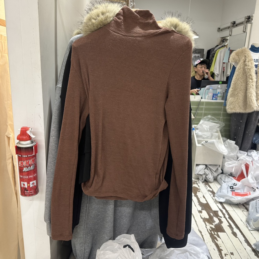 ABBEYLEE韓國直郵㊣女士新品真品職業熱賣人氣推薦時尚長袖T恤ABBEYLEE長袖T恤圖色3