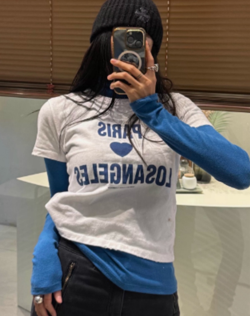 ABBEYLEE韓國直郵㊣女士新品真品職業熱賣人氣推薦時尚長袖T恤ABBEYLEE長袖T恤圖色4