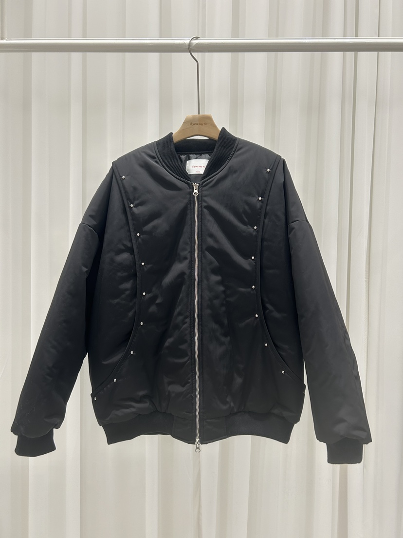 IF YOU SAY SO/PLUM-Q韓國直郵㊣女裝新款熱賣短款棉服棉IF YOU SAY SO/PLUM-Q短款棉服圖色2