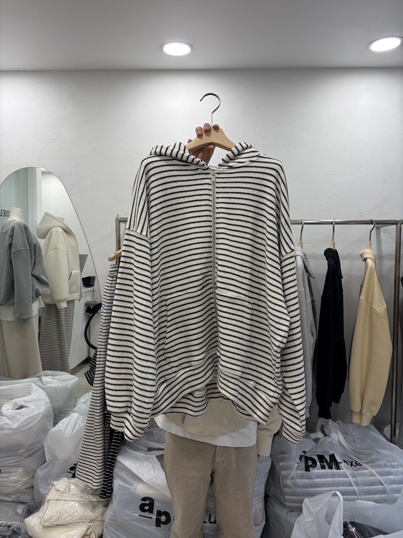 DELICATE東大門㊣實拍女裝新品人氣休閑25秋冬推薦夾克連帽衫DELICATE夾克圖色1