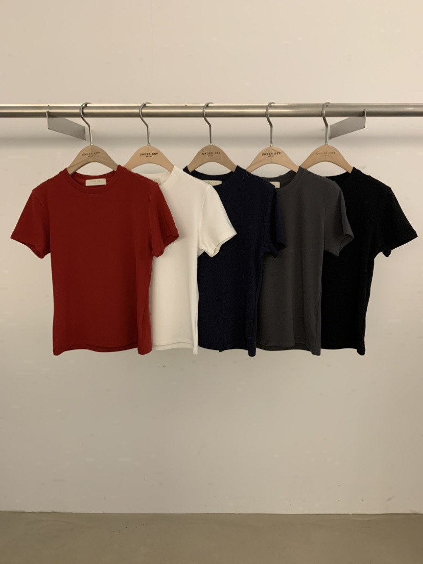 UNDER KEY東大門㊣直郵女裝新品休閑熱賣推薦25秋冬T恤天絲棉UNDER KEYT恤