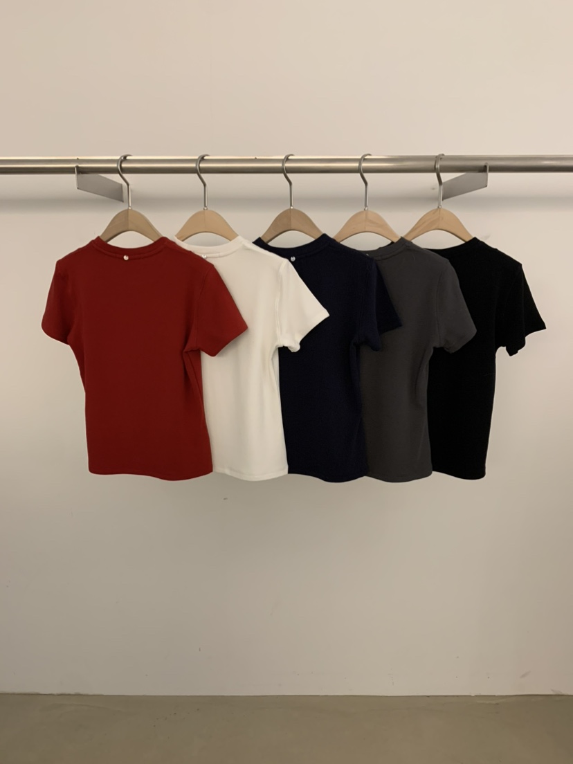 UNDER KEY東大門㊣直郵女裝新品休閑熱賣推薦25秋冬T恤天絲棉UNDER KEYT恤