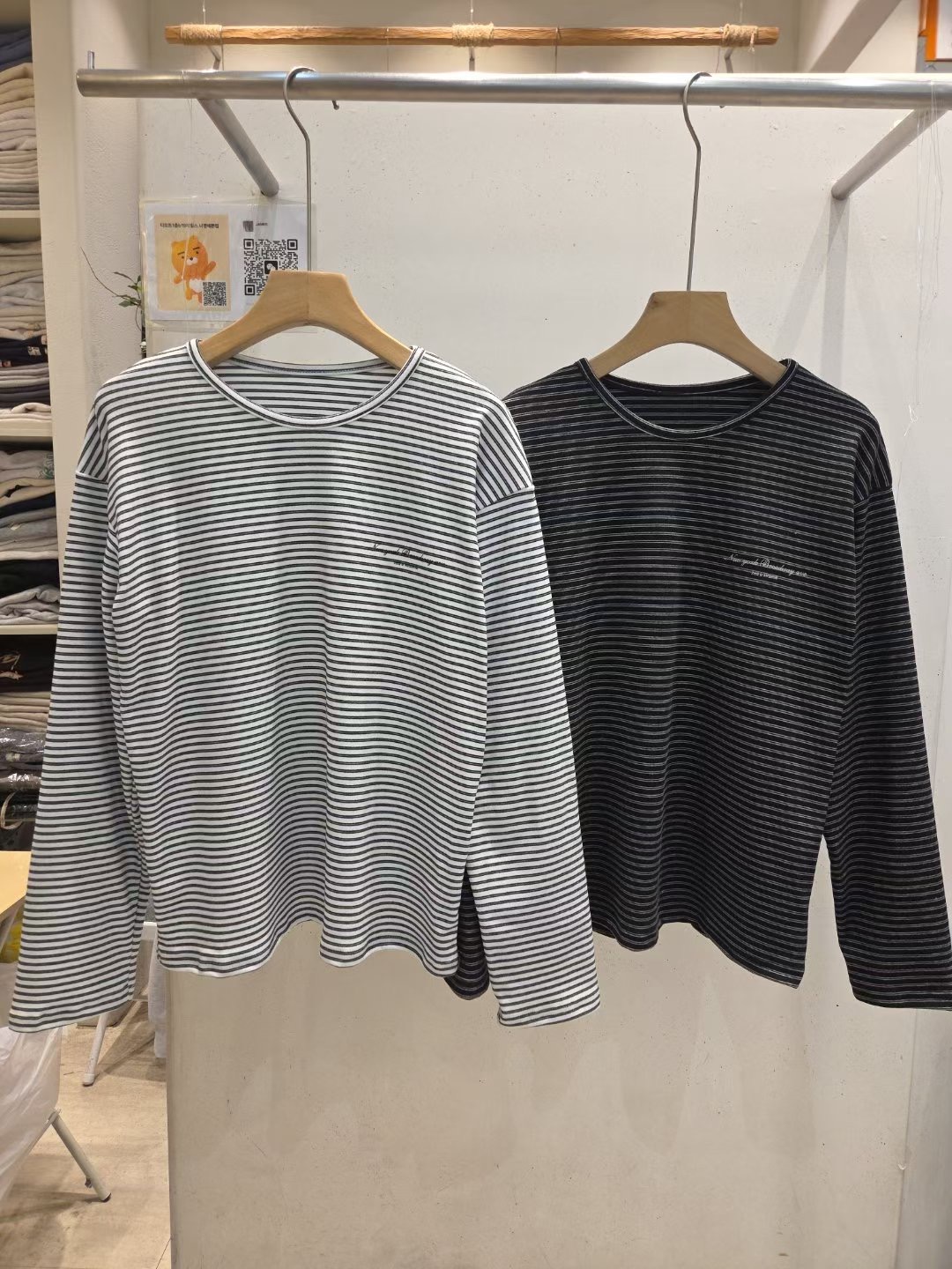 JAMES 제임스韓國直郵㊣女士新款休閑25秋冬人氣職業長袖T恤JAMES長袖T恤