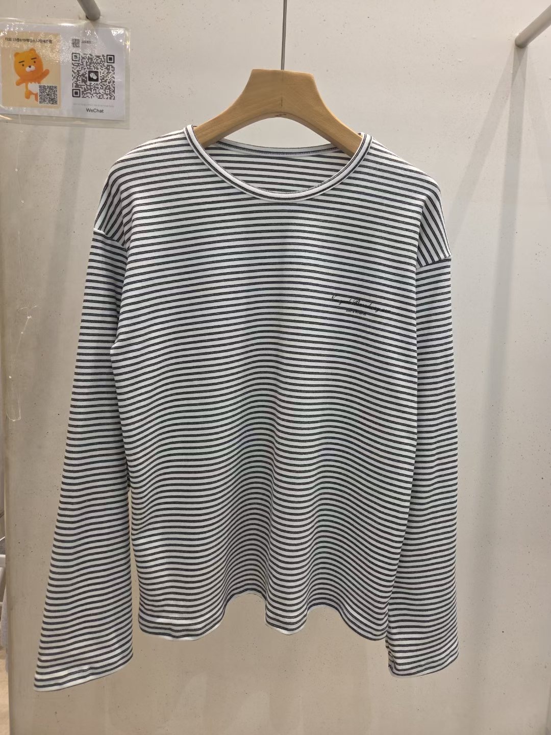 JAMES 제임스韓國直郵㊣女士新款休閑25秋冬人氣職業長袖T恤JAMES長袖T恤圖色1