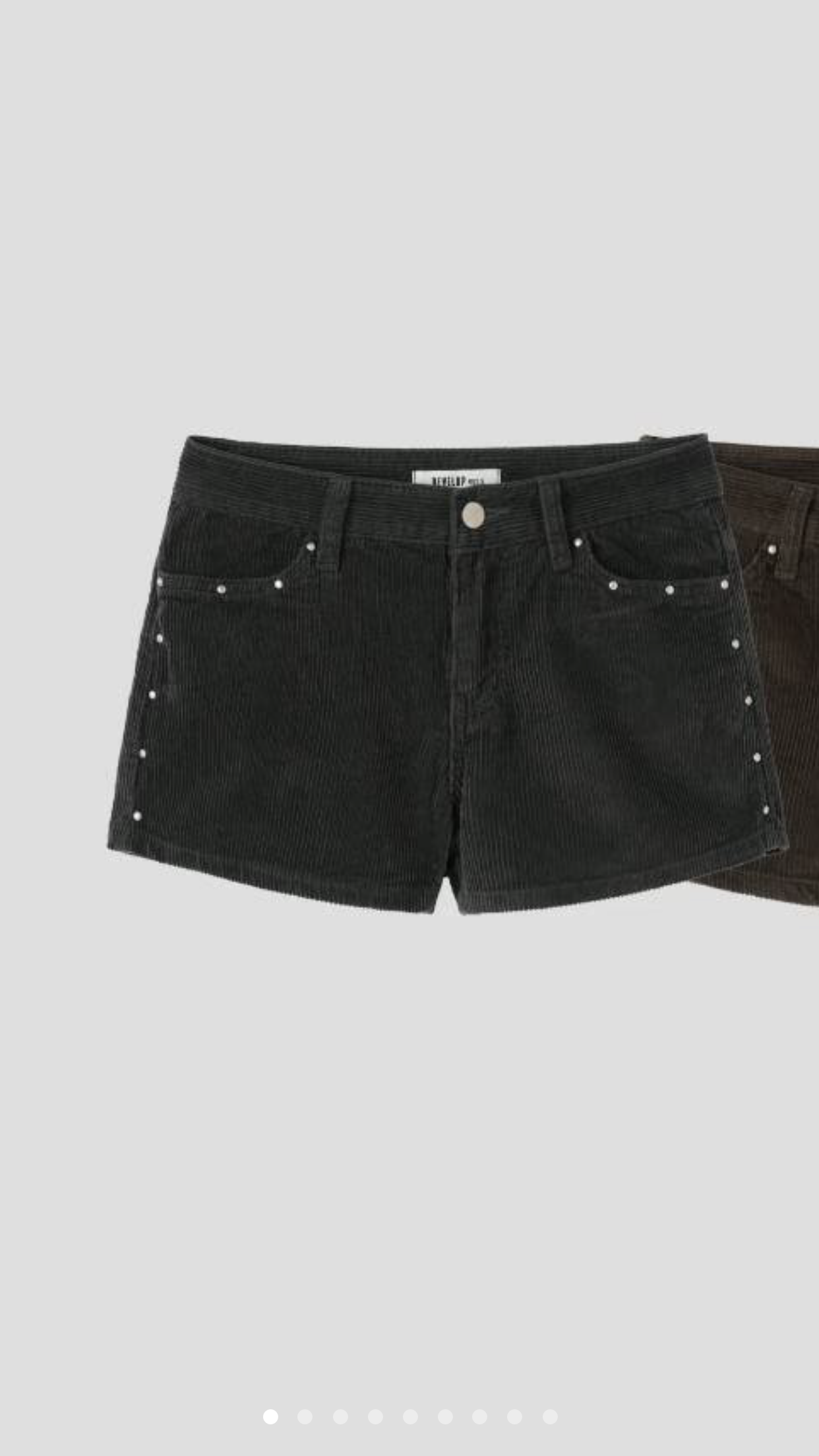 DEVELOP韓國代購㊣女裝新款時尚職業推薦真品熱賣休閑人氣短褲DEVELOP短褲圖色1