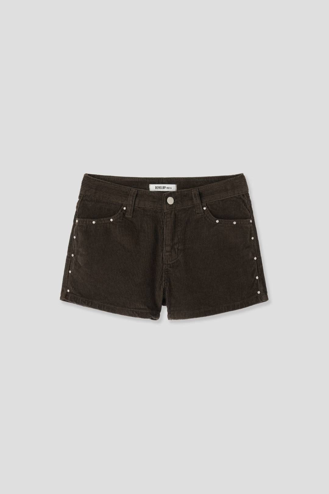 DEVELOP韓國代購㊣女裝新款時尚職業推薦真品熱賣休閑人氣短褲DEVELOP短褲圖色2