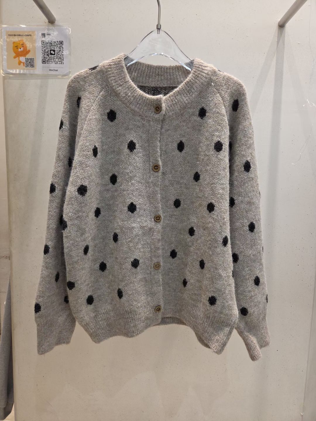 JAMES 제임스東大門㊣直郵女士新款真品推薦時尚針織衫開衫JAMES針織衫圖色1