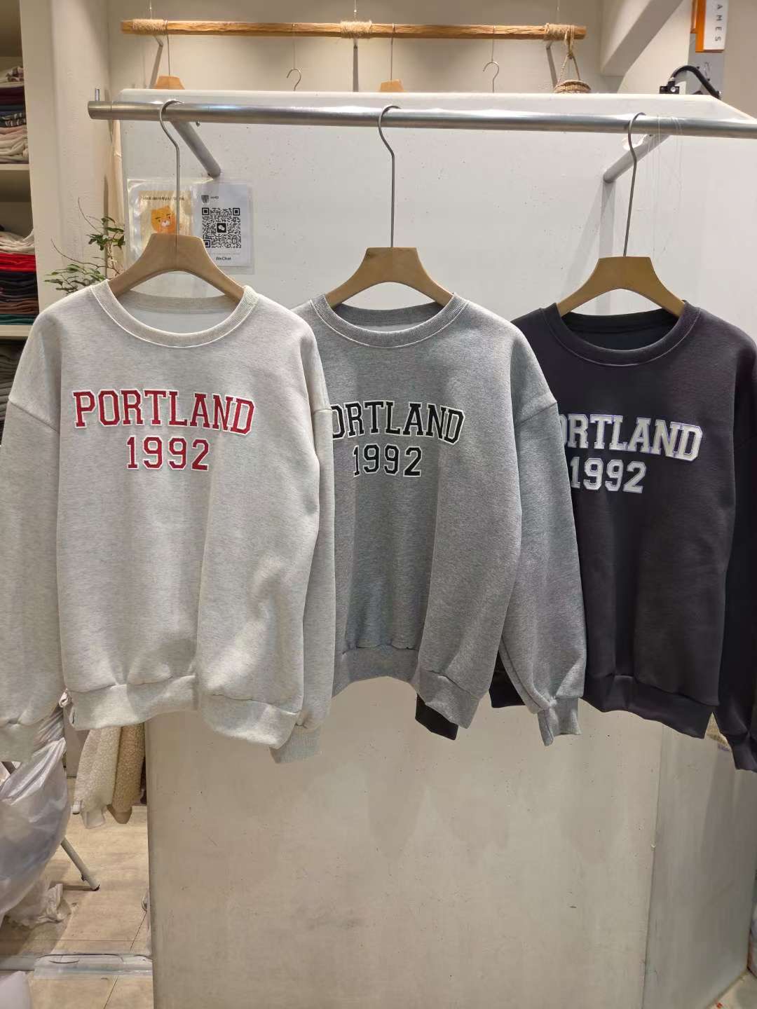 JAMES 제임스東大門㊣實拍女裝新品25秋冬人氣熱賣衛衣加絨JAMES衛衣