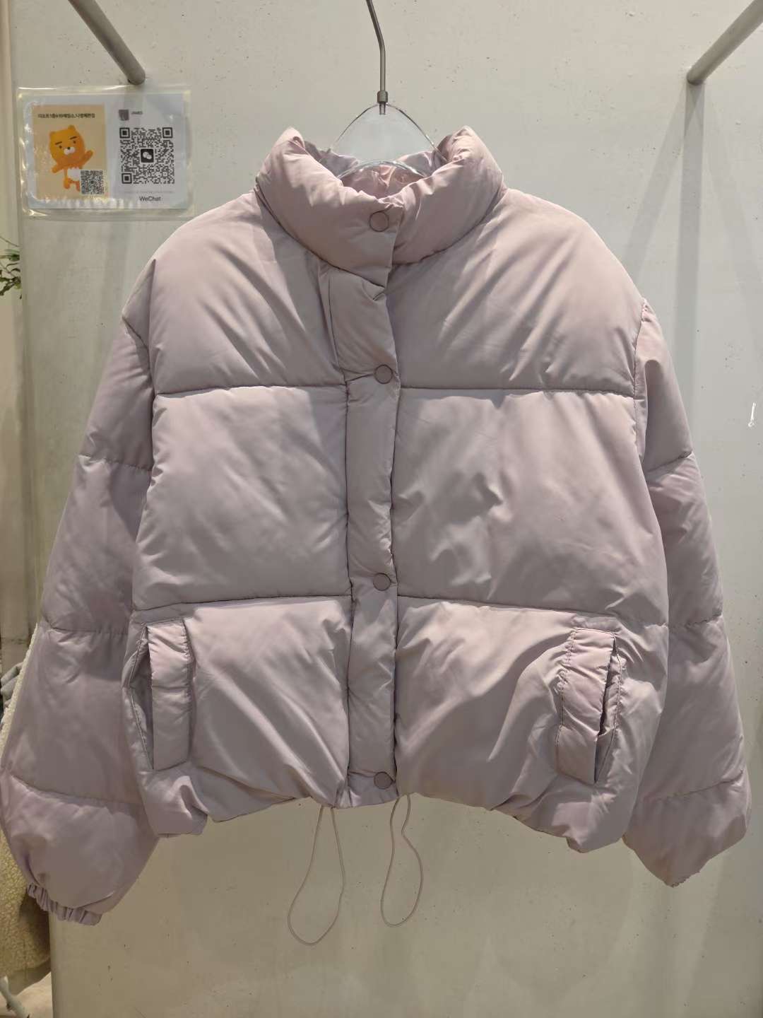 JAMES 제임스韓國直郵㊣女士新款時尚推薦真品短款棉服填充JAMES短款棉服圖色3