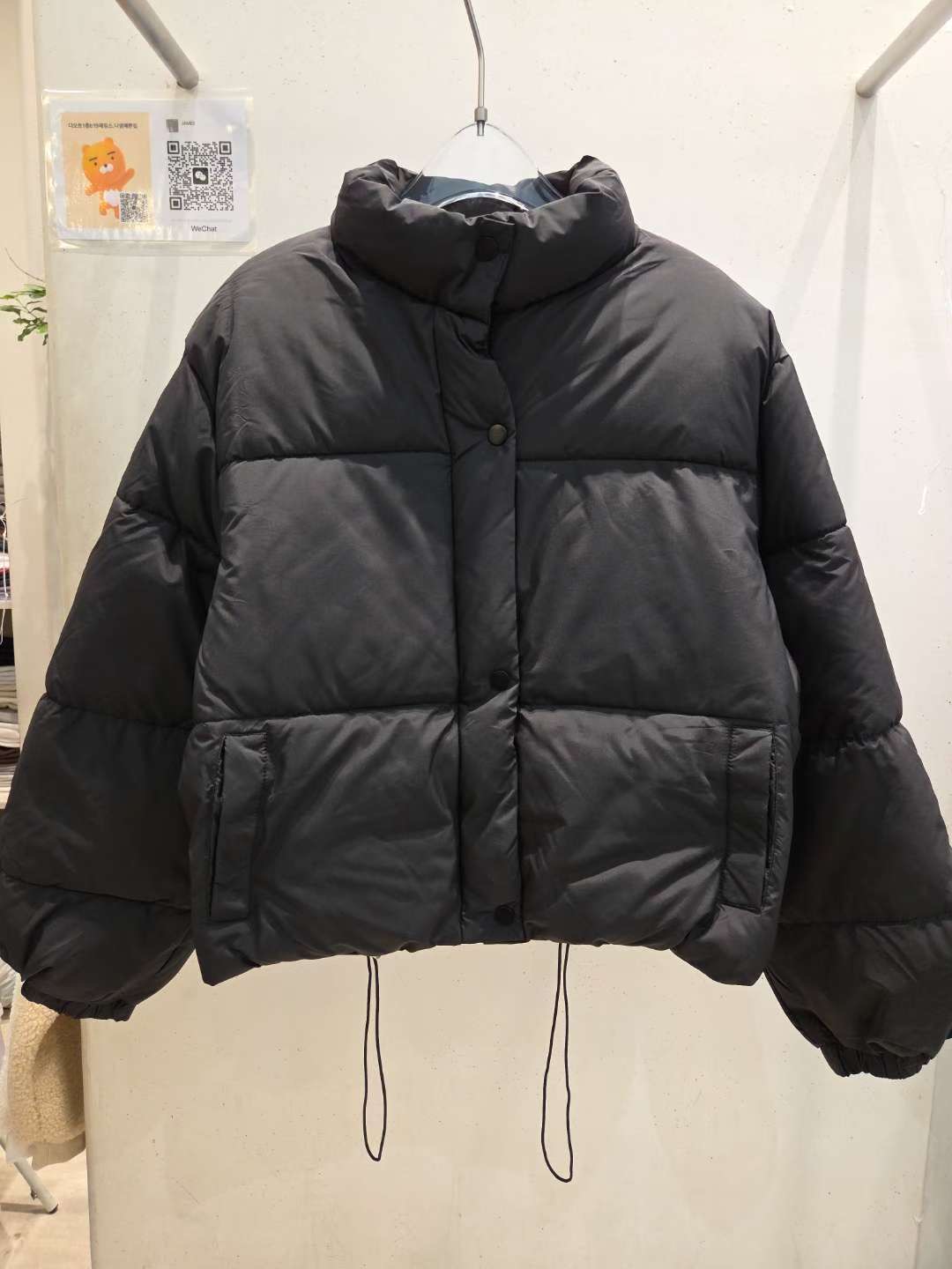 JAMES 제임스韓國直郵㊣女士新款時尚推薦真品短款棉服填充JAMES短款棉服圖色4