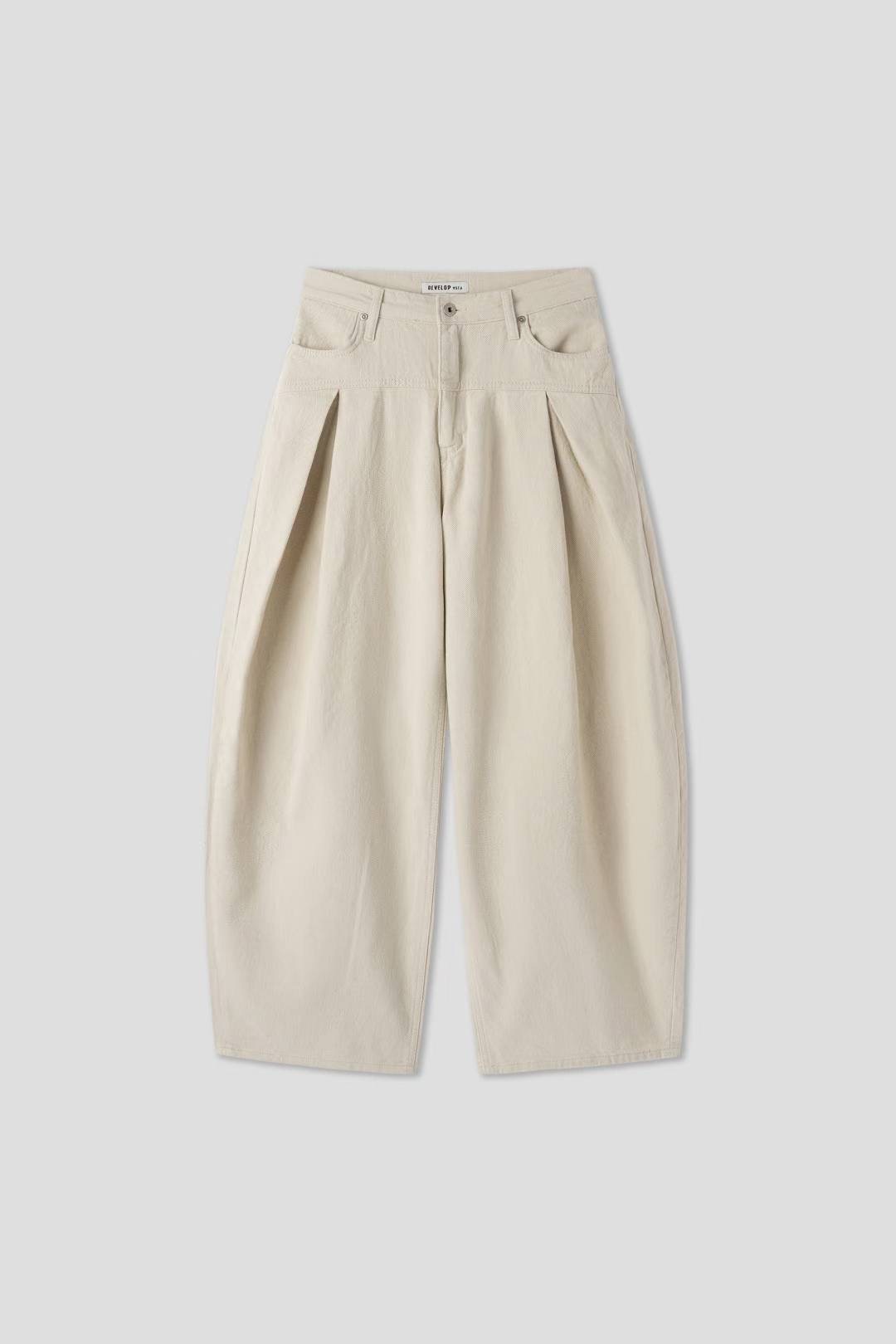 DEVELOP東大門㊣直郵女裝新品職業真品25秋冬休閑推薦牛仔褲DEVELOP牛仔褲圖色1