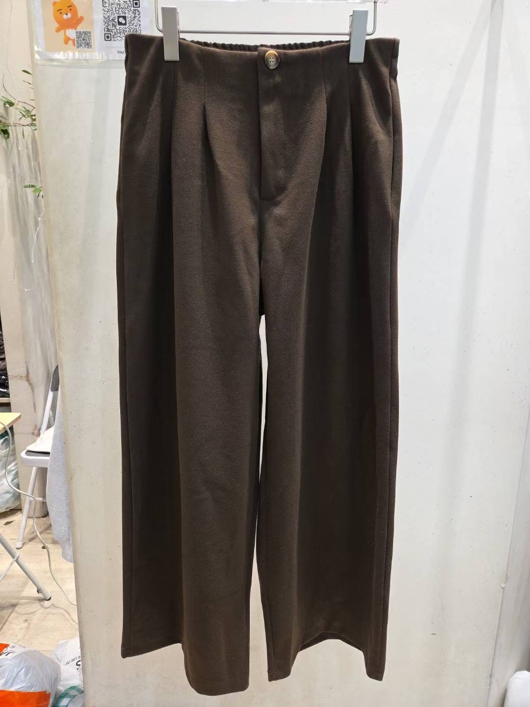 JAMES 제임스東大門㊣代購女裝新品25秋冬職業真品熱賣休閑褲JAMES休閑褲圖色1