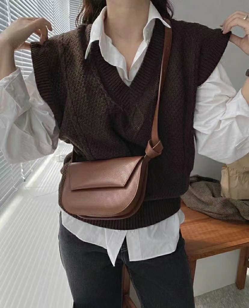 LEJUNEV-P韓國代購㊣女士新品25秋冬人氣真品職業單肩斜跨包LEJUNEV-P單肩/斜跨包