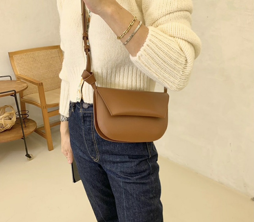 LEJUNEV-P韓國代購㊣女士新品25秋冬人氣真品職業單肩斜跨包LEJUNEV-P單肩/斜跨包