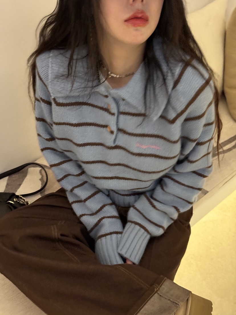 WATERMELON東大門㊣直郵女裝新品休閑推薦職業人氣真品針織衫WATER MELON針織衫