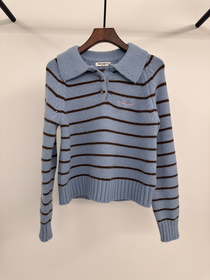 WATERMELON東大門㊣直郵女裝新品休閑推薦職業人氣真品針織衫WATER MELON針織衫圖色3
