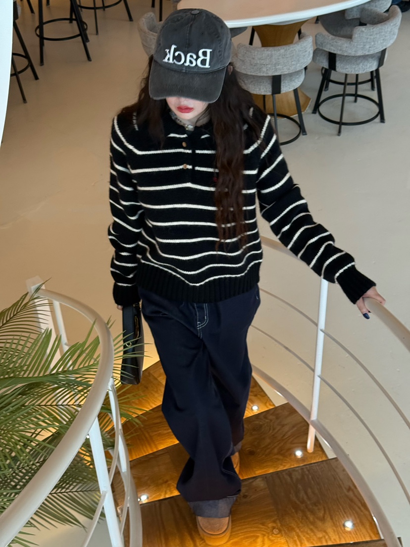 WATERMELON東大門㊣直郵女裝新品休閑推薦職業人氣真品針織衫WATER MELON針織衫圖色4