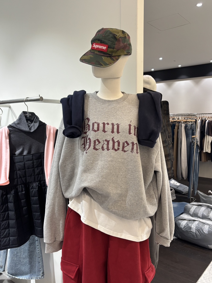 OKIE東大門㊣直郵女裝新款熱賣時尚職業衛衣不含披肩加絨羊毛OKIE衛衣圖色1