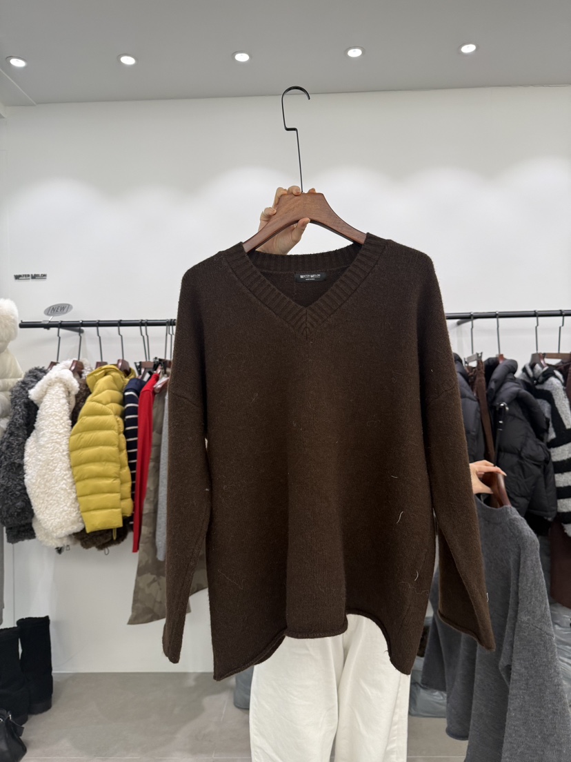 WATERMELON東大門㊣實拍女裝新款熱賣時尚職業休閑真品針織衫WATER MELON針織衫圖色7