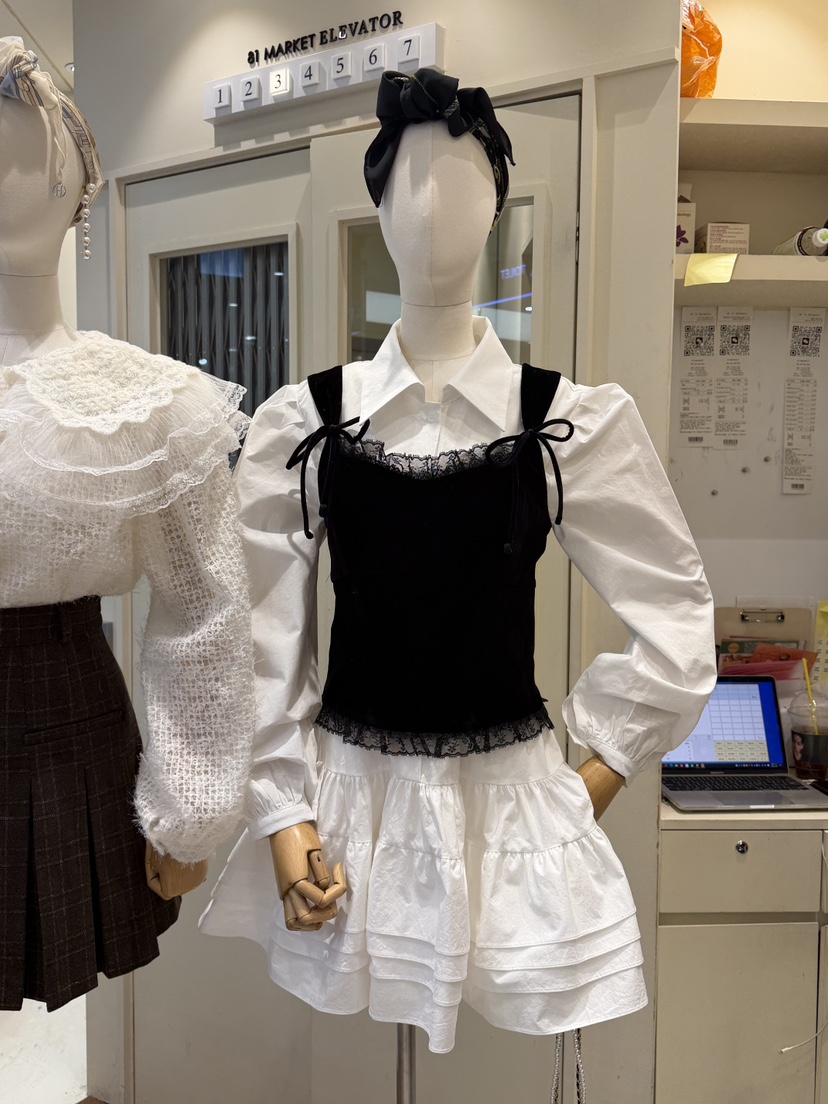 81 MARKET-L東大門㊣代購女士新款休閑熱賣真品吊帶背心絨81 MARKET-L吊帶/背心