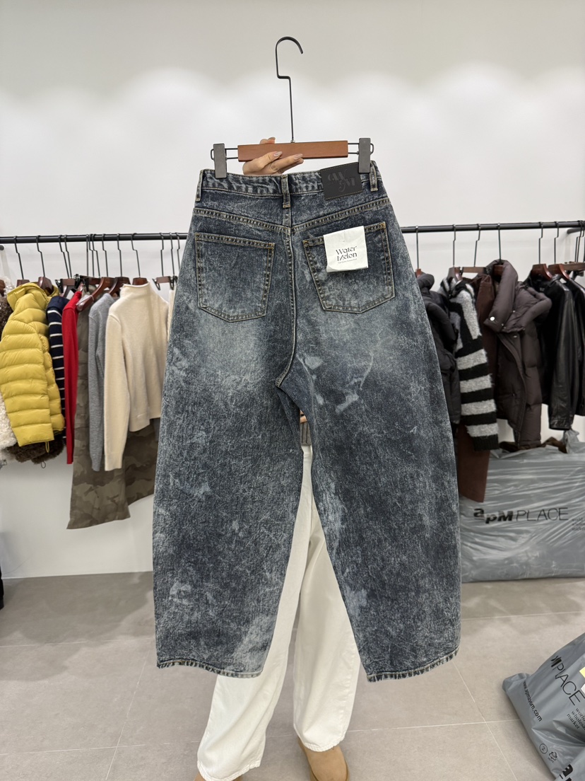 WATERMELON東大門㊣代購女士新品職業人氣真品推薦休閑牛仔褲WATER MELON牛仔褲