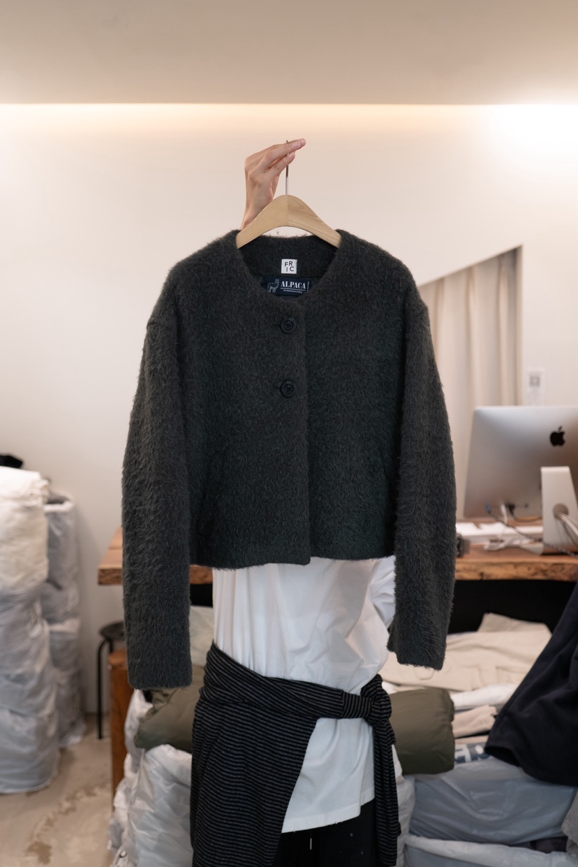 FRIC韓國代購㊣女士新款人氣推薦時尚職業真品熱賣休閑夾克FRIC夾克圖色2