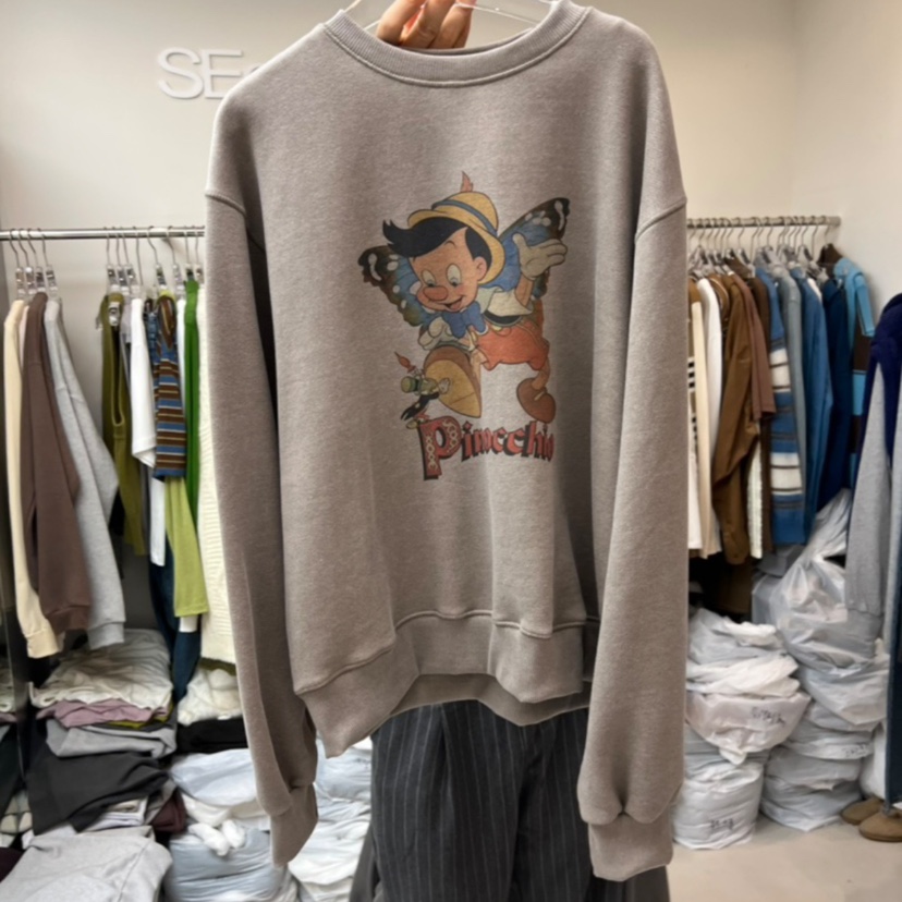 LEESEED-A韓國直郵㊣女士新款人氣職業真品時尚休閑衛衣加絨SEeD/LEESEED衛衣圖色2