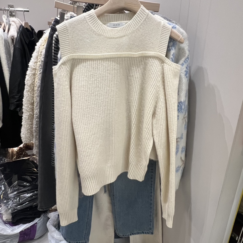 LIMLIMLIM韓國直郵㊣女裝新款時尚休閑25秋冬人氣熱賣職業毛衣LIM LIM LIM毛衣圖色3