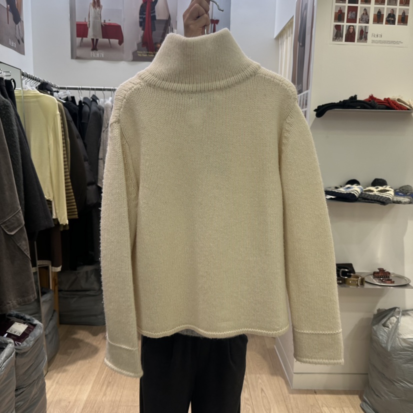 REIRAI韓國代購㊣女士新品時尚熱賣25秋冬推薦人氣毛衣高領Reirai毛衣