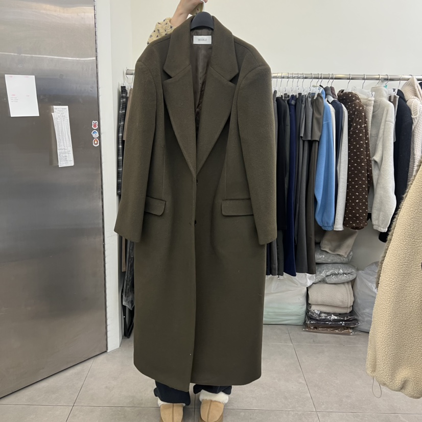 PORTS MOSS東大門㊣直郵女裝新品時尚熱賣25秋冬中長款大衣SalePORTS MOSS中長款大衣圖色1
