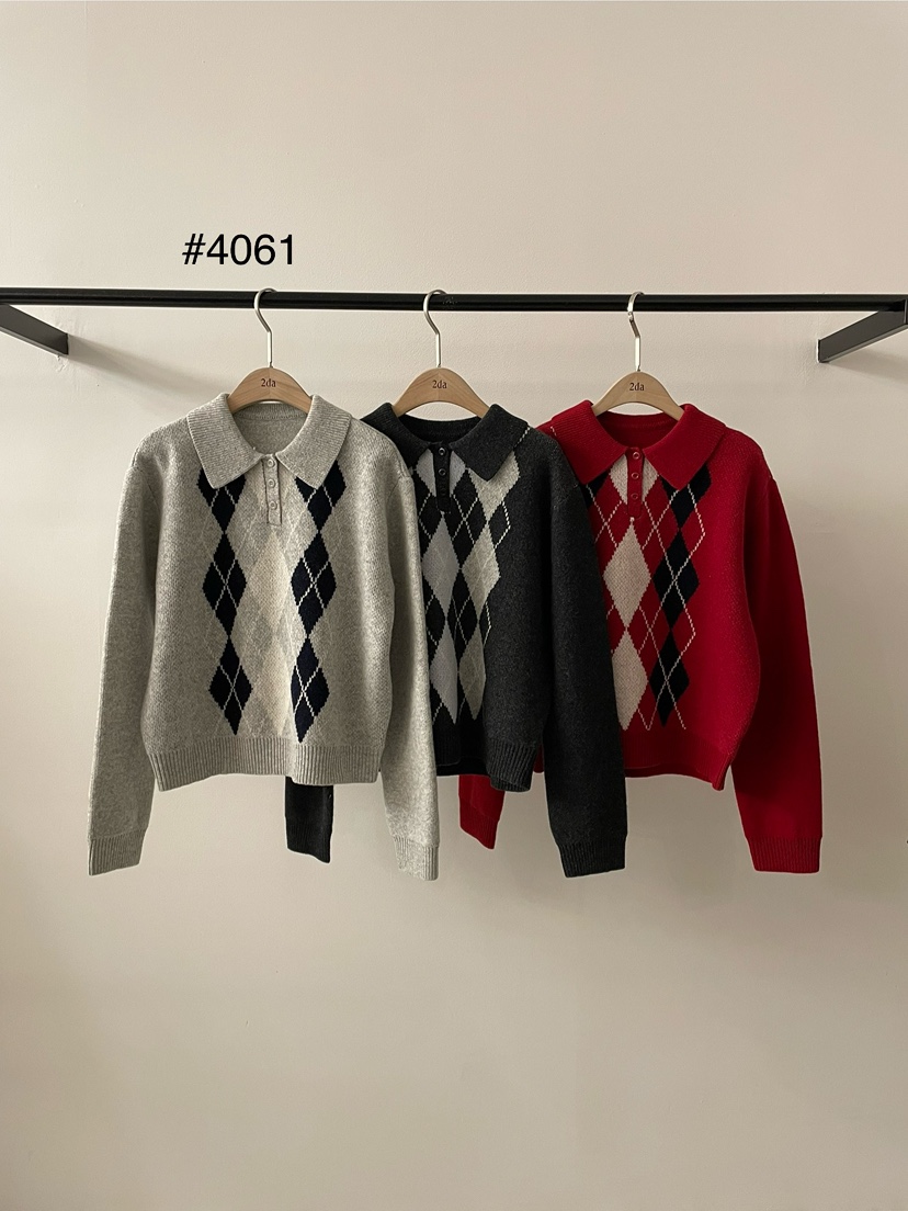 2DA/DARIMI-P東大門㊣代購女裝新款真品人氣推薦時尚針織衫2DA/DARIMI-P針織衫