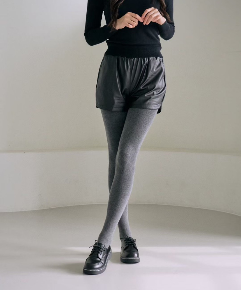 CACTUS-Q韓國代購㊣女裝新款推薦人氣熱賣25秋冬打底褲鯊魚褲CACTUS十雙起/可混搭打底褲/鯊魚褲