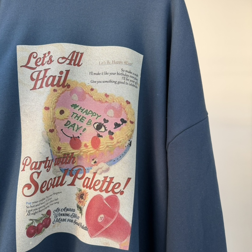 PALETTE-Q東大門㊣代購女士新品真品25秋冬人氣熱賣時尚衛衣PALETTE-Q衛衣