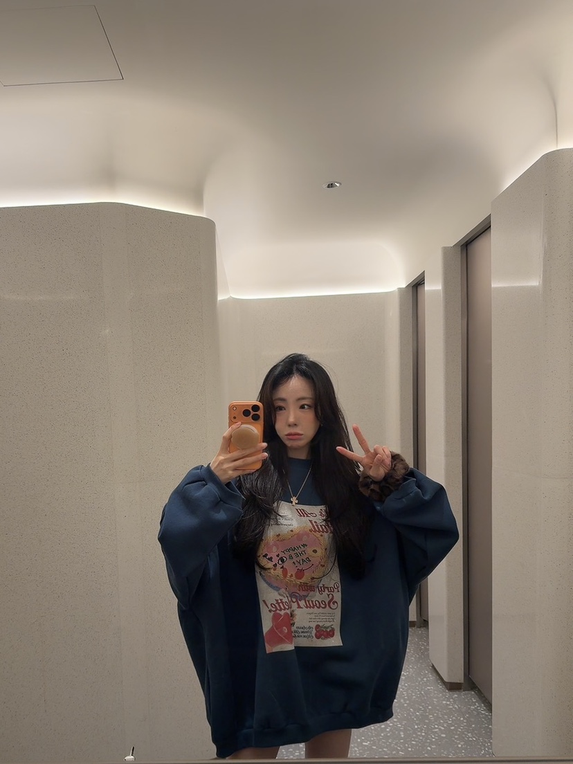 PALETTE-Q東大門㊣代購女士新品真品25秋冬人氣熱賣時尚衛衣PALETTE-Q衛衣