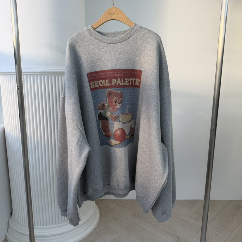 PALETTE-Q東大門㊣代購女士新品真品25秋冬人氣熱賣時尚衛衣PALETTE-Q衛衣圖色1