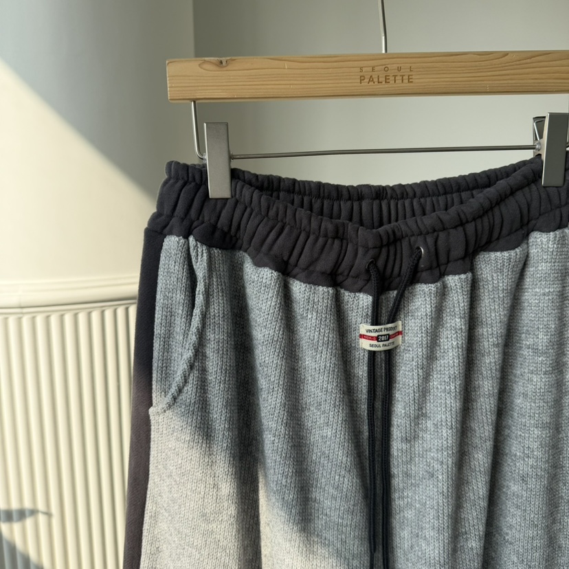 PALETTE-Q東大門㊣直郵女裝新款25秋冬時尚休閑休閑褲抓絨PALETTE-Q休閑褲