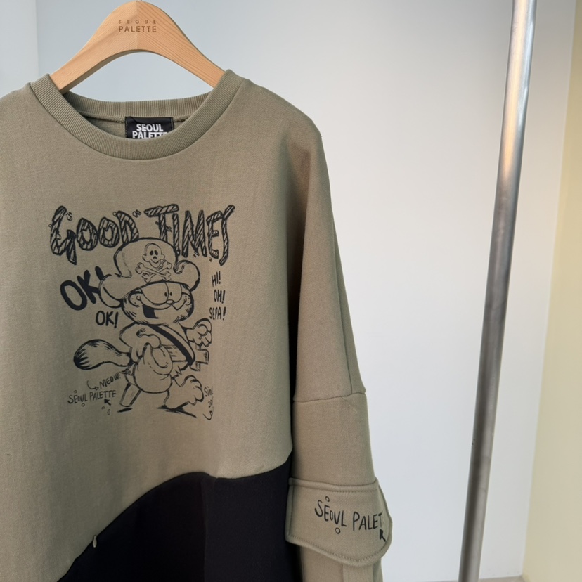 PALETTE-Q東大門㊣實拍女裝新品職業熱賣人氣推薦休閑衛衣PALETTE-Q衛衣