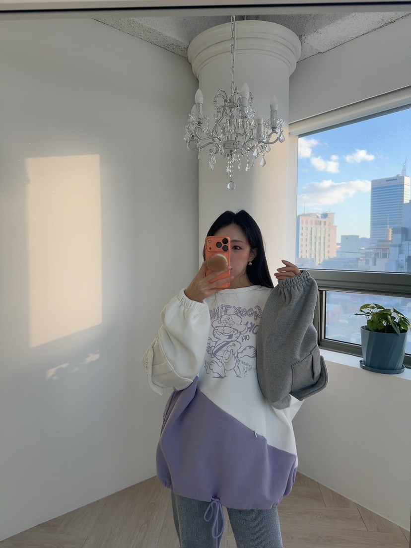 PALETTE-Q東大門㊣實拍女裝新品職業熱賣人氣推薦休閑衛衣PALETTE-Q衛衣