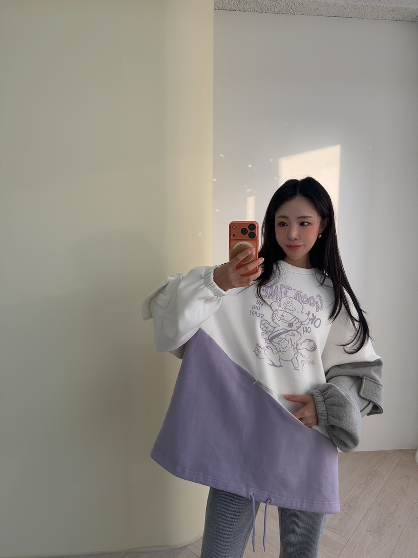 PALETTE-Q東大門㊣實拍女裝新品職業熱賣人氣推薦休閑衛衣PALETTE-Q衛衣