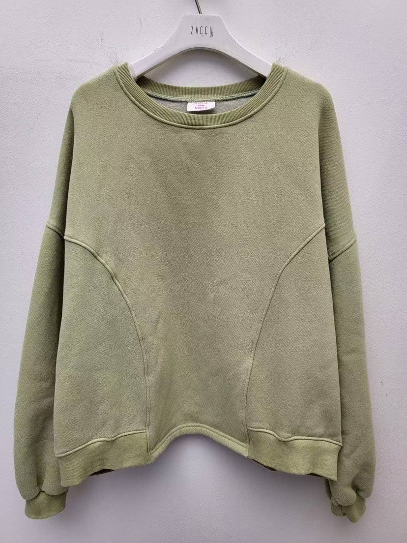 ZACCU韓國直郵㊣女裝新品職業真品熱賣推薦時尚25秋冬人氣衛衣ZACCU衛衣圖色1