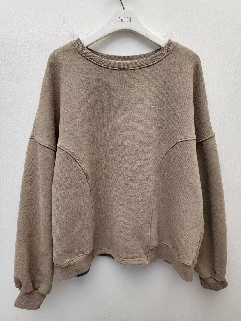 ZACCU韓國直郵㊣女裝新品職業真品熱賣推薦時尚25秋冬人氣衛衣ZACCU衛衣圖色2