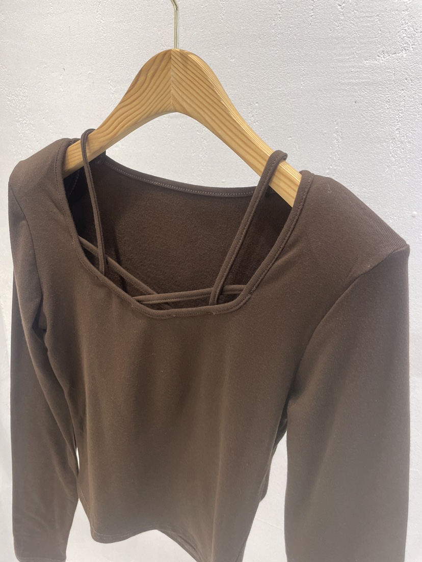 KC MARKET韓國直郵㊣女裝新款25秋冬職業人氣真品推薦長袖T恤KC MARKET長袖T恤