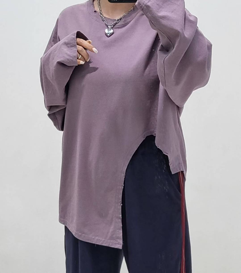 ZACCU韓國代購㊣女裝新品25秋冬時尚人氣休閑真品職業長袖T恤ZACCU長袖T恤