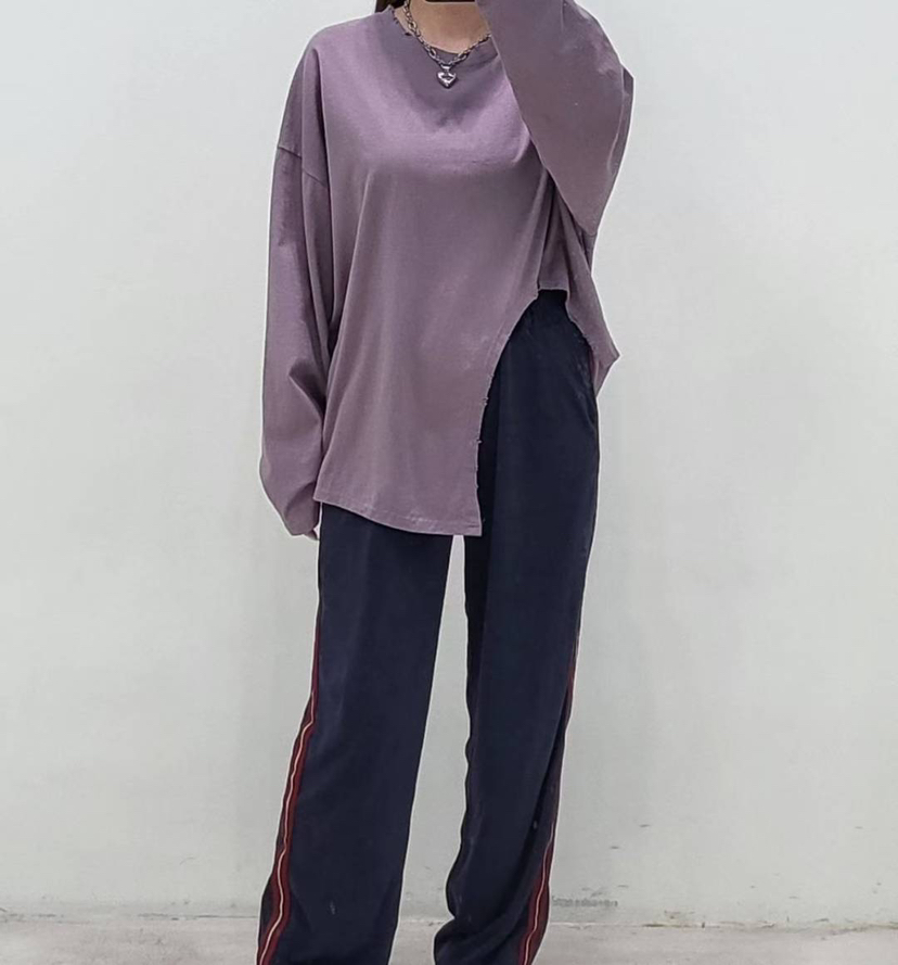 ZACCU韓國代購㊣女裝新品25秋冬時尚人氣休閑真品職業長袖T恤ZACCU長袖T恤