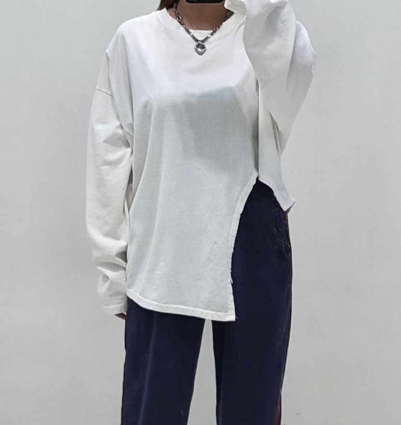 ZACCU韓國代購㊣女裝新品25秋冬時尚人氣休閑真品職業長袖T恤ZACCU長袖T恤