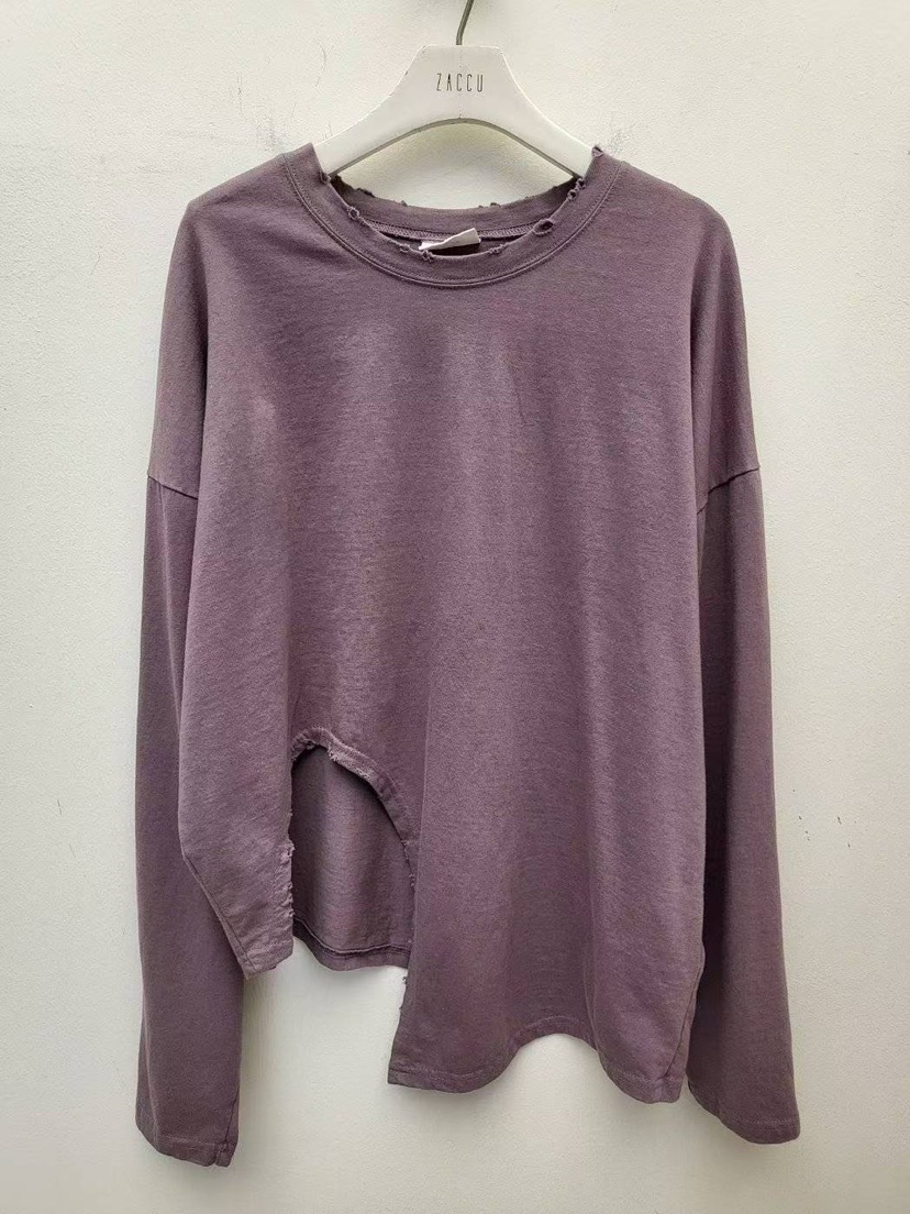 ZACCU韓國代購㊣女裝新品25秋冬時尚人氣休閑真品職業長袖T恤ZACCU長袖T恤圖色2