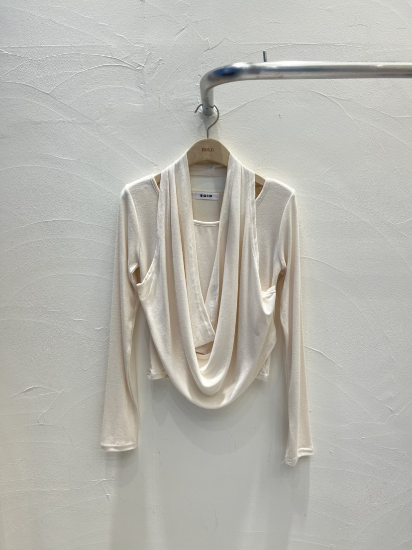 BOLD東大門㊣直郵女裝新款時尚職業25秋冬真品休閑人氣長袖T恤BOLD長袖T恤圖色1